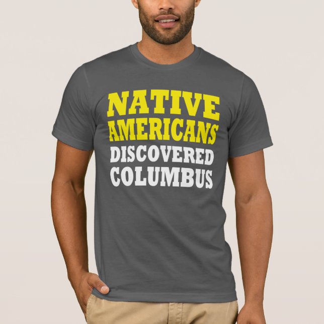 Camiseta Americano nativo (Anverso)