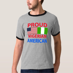Camiseta Americano nigeriano orgulloso