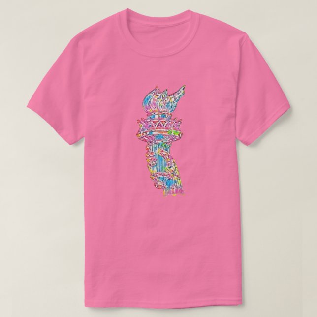 Camiseta Americano Patriótico (1c) (Diseño del anverso)