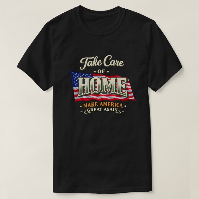 Camiseta Americano Patriótico (9) (Diseño del anverso)