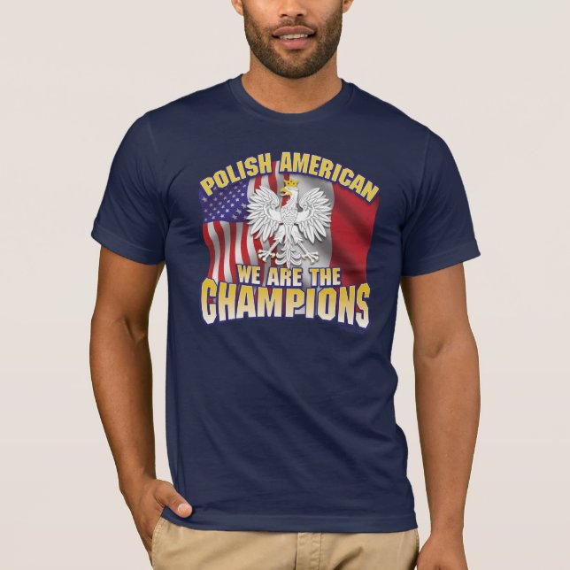 Camiseta Americano polaco (Anverso)
