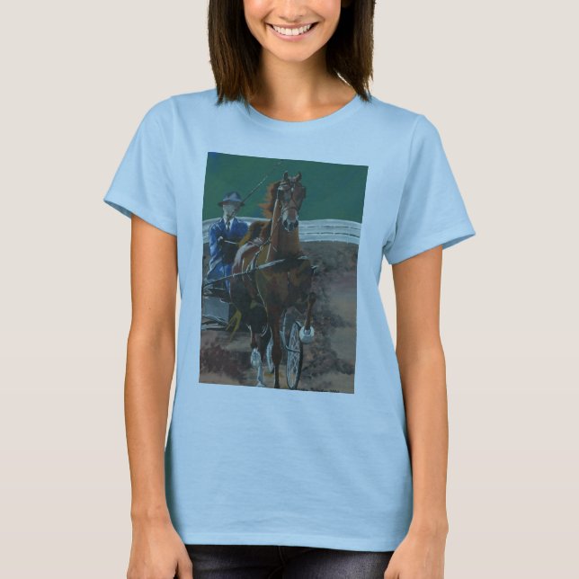 Camiseta Americano Saddlebred - arnés fino (Anverso)