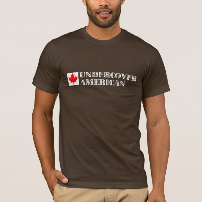 Camiseta Americano secreto (Anverso)