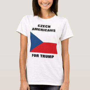 CAMISETA AMERICANOS CHECOS PARA TRUMP