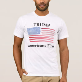 Camiseta Americanos del triunfo del voto primero