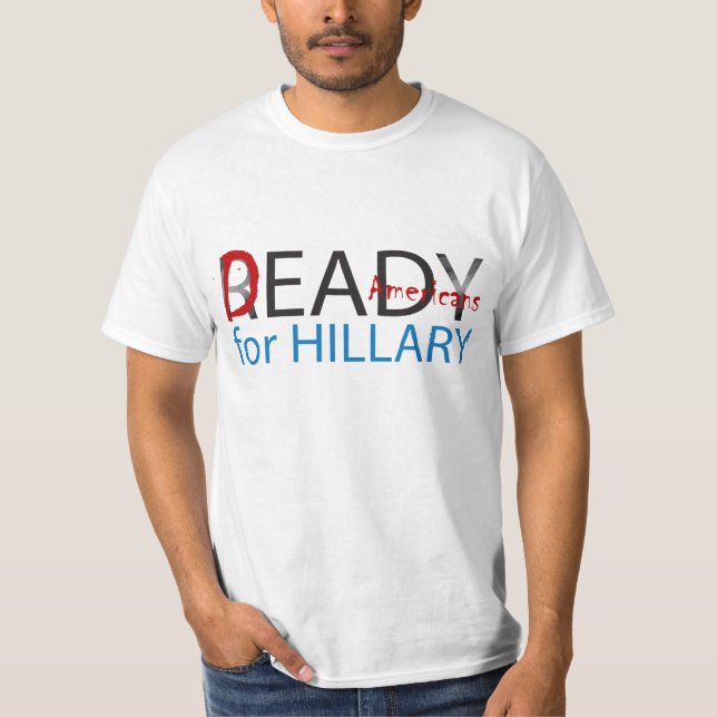 Camiseta ¿Americanos muertos listos para Hillary? (Anverso)