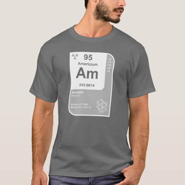 Camiseta Americio (Am) (Anverso)