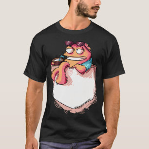 Camiseta Americn Dad! Klaus en el bolsillo