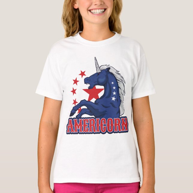 Camiseta Americornio 4 de julio (Anverso)