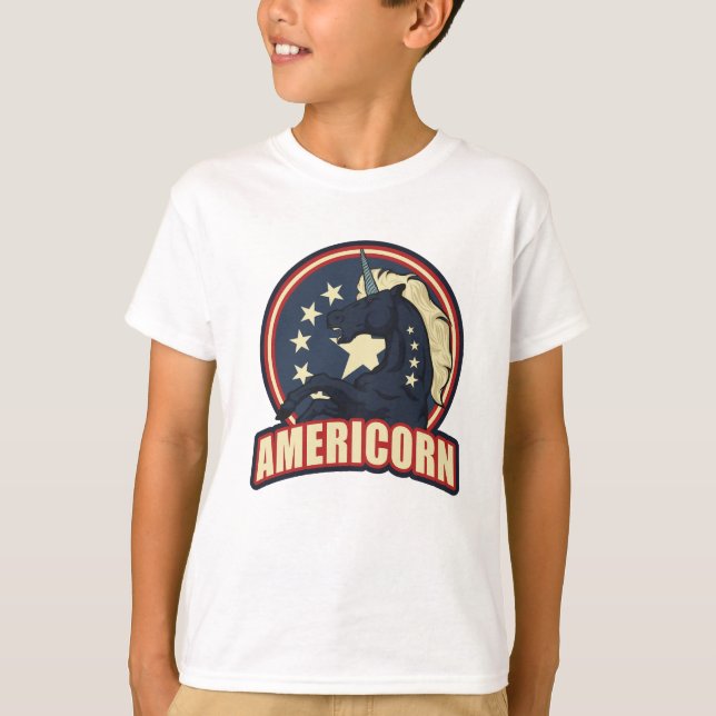 Camiseta Americornio 4 de julio (Anverso)