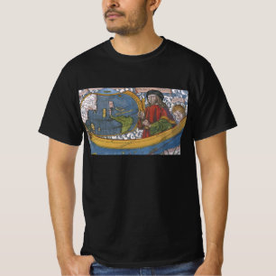 Camiseta Amerigo Vespucci Explorador en un Mapa de las Amér