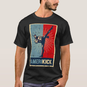 Camiseta Amerikick América Kickboxing 4 De Julio Increíble 