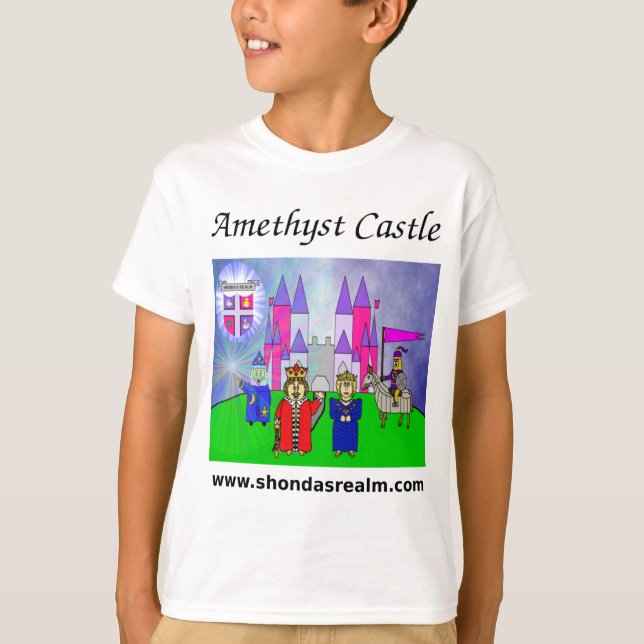 Camiseta Amethyst del castillo del reino de Shonda (Anverso)