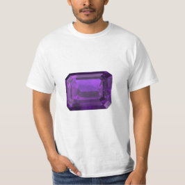 Camiseta Amethyst Octagon Gemstone T-Shirt