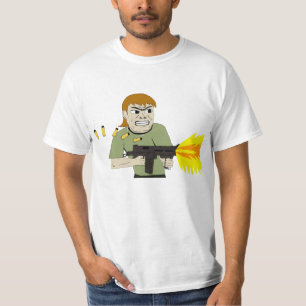 Camiseta ametralladora