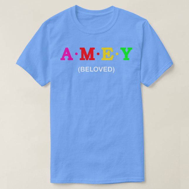 Camiseta Amey Beloved (Diseño del anverso)