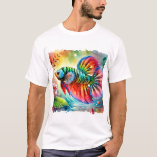 Camiseta Amia 310724AREF119 - Watercolor