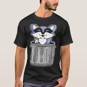 Camiseta Amiga animal de mapache con raccoon
