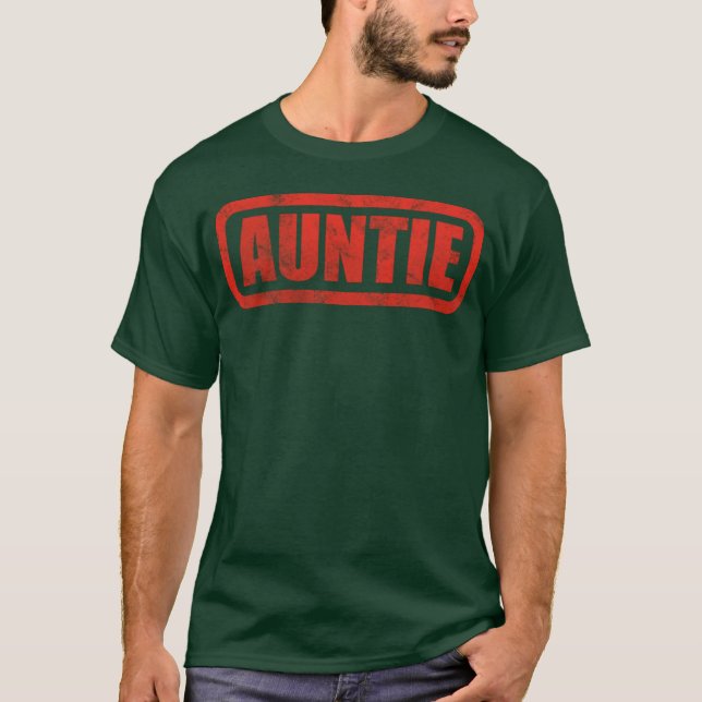 Camiseta amiga gráfica tía (Anverso)