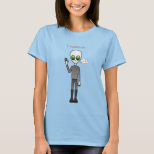 Camiseta Amigable Waving Alien Thunder_Cove