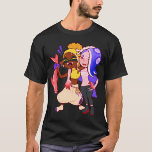 Camiseta Amigas Calamar y Pulpo