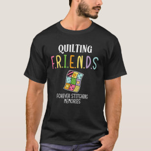 Camiseta Amigas de la Colcha para Siempre Cosido Recuerdos