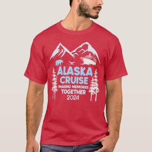 Camiseta Amigas familiares y el grupo crucero Alaska 2024 R