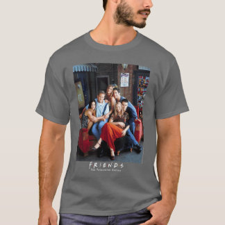 Camiseta Amigas fuera chica en el sofá