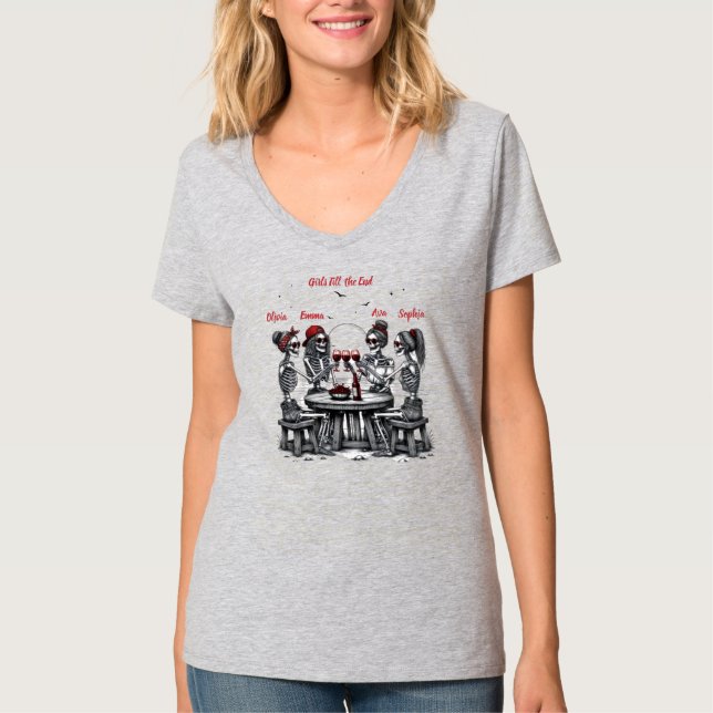 Camiseta Amigas para Siempre (Anverso)