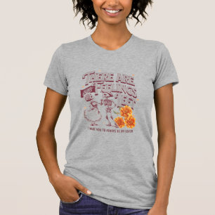 Camiseta "Amigas son..." Eccentric Doodle para Muj