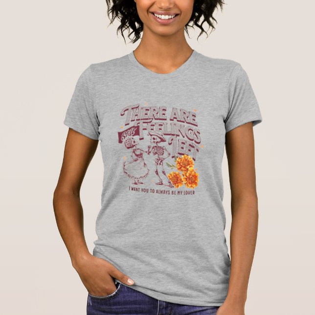 Camiseta "Amigas son..." Eccentric Doodle para Muj (Anverso)