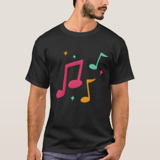 Camiseta amigo amante del diseño de música