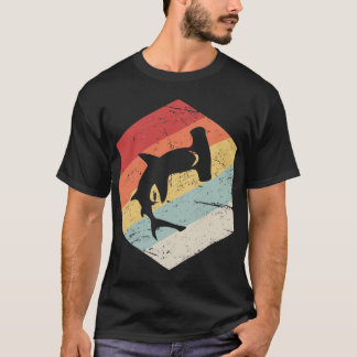 Camiseta Amigo amigo icono de tiburón martillo retro 70