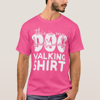 Camiseta amigo chica de perro ambulante