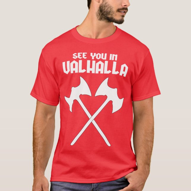 Camiseta amigo cita viking (Anverso)
