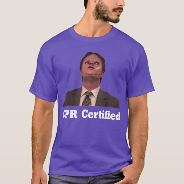 Camiseta amigo con certificado de RCP (Anverso)