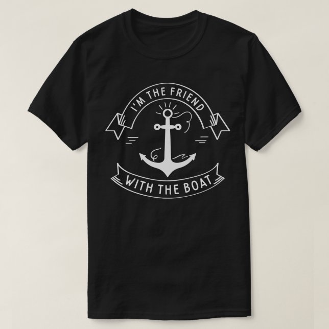 Camiseta Amigo Con El Barco 2 (Diseño del anverso)