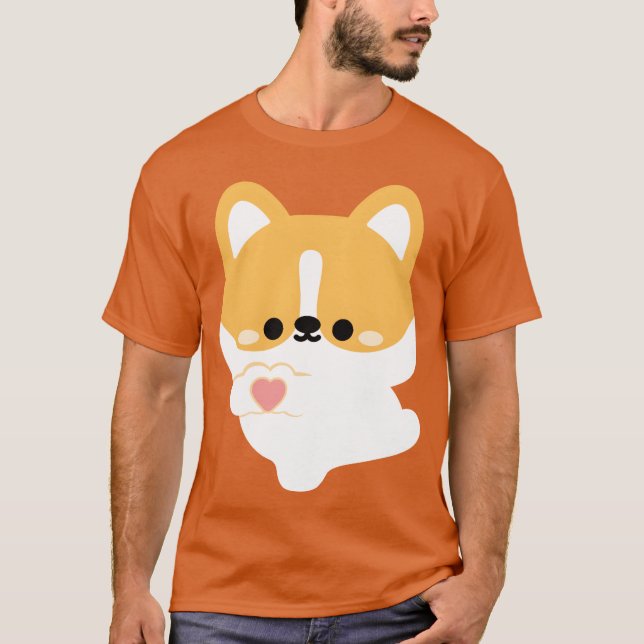 Camiseta Amigo Corgi querido (Anverso)
