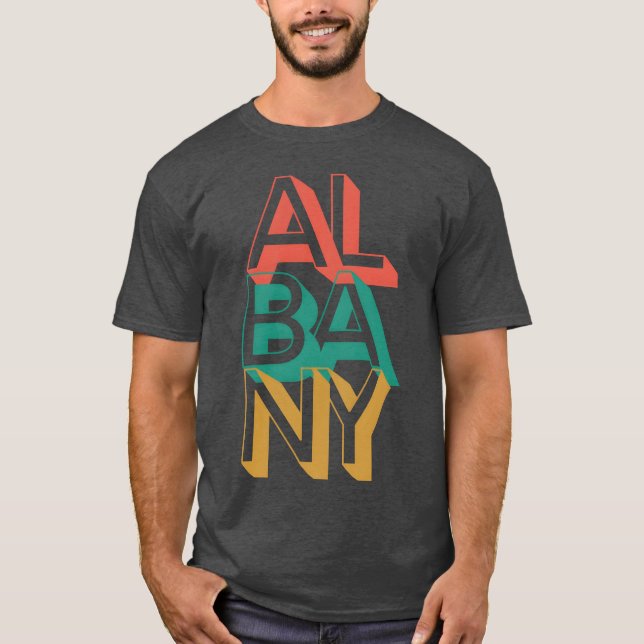 Camiseta amigo de Albanyotipografía (Anverso)