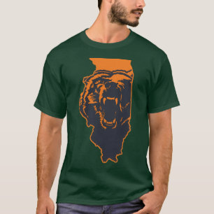 Camiseta Amigo de Chicago Bears Illinois NFL esquema del es