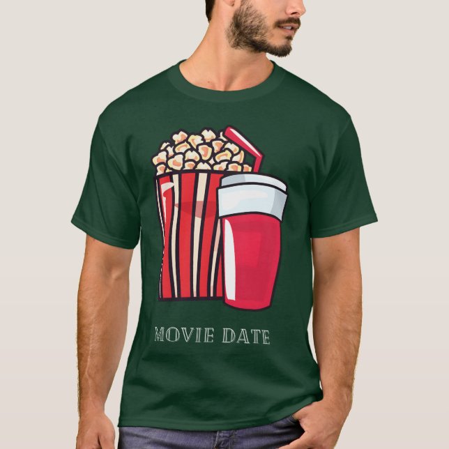 Camiseta amigo de citas de cine (Anverso)