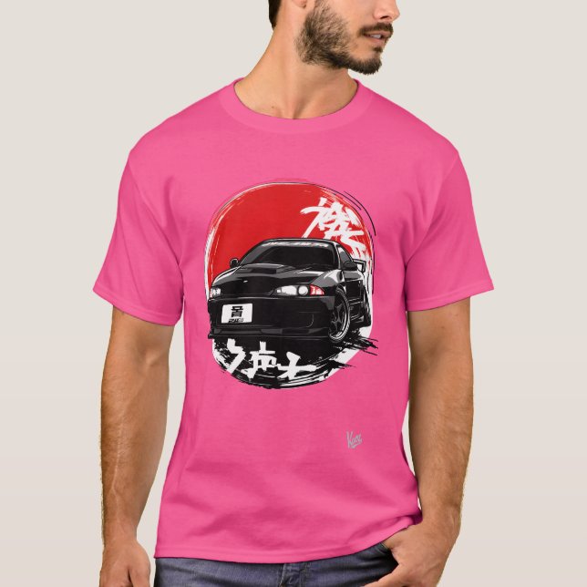 Camiseta Amigo de coche JDM de Japón de los 90 (Anverso)