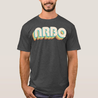 Camiseta amigo de color vintage nrbq