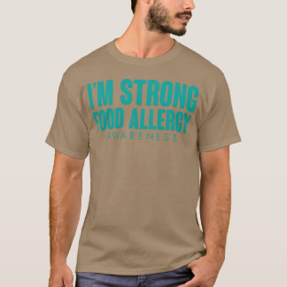Camiseta Amigo de Conciencia de Alergia Alimentaria Fuerte