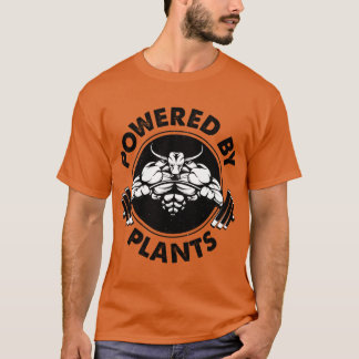 Camiseta Amigo de entrenamiento vegano alimentado por plant