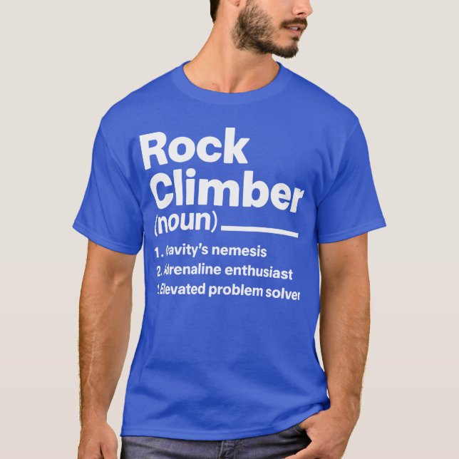 Camiseta Amigo de escalada en roca (Anverso)