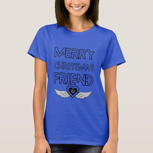 Camiseta Amigo de Feliz Navidad (Anverso)