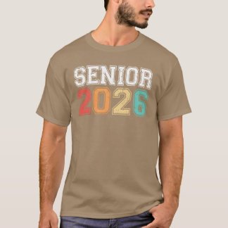 Camiseta Amigo de graduación senior 2026 Retro Vintage
