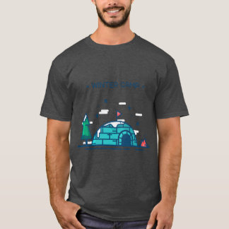 Camiseta Amigo de Iglo de Campamento de Invierno