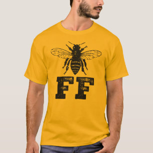 Camiseta Amigo de la abeja para siempre en negro